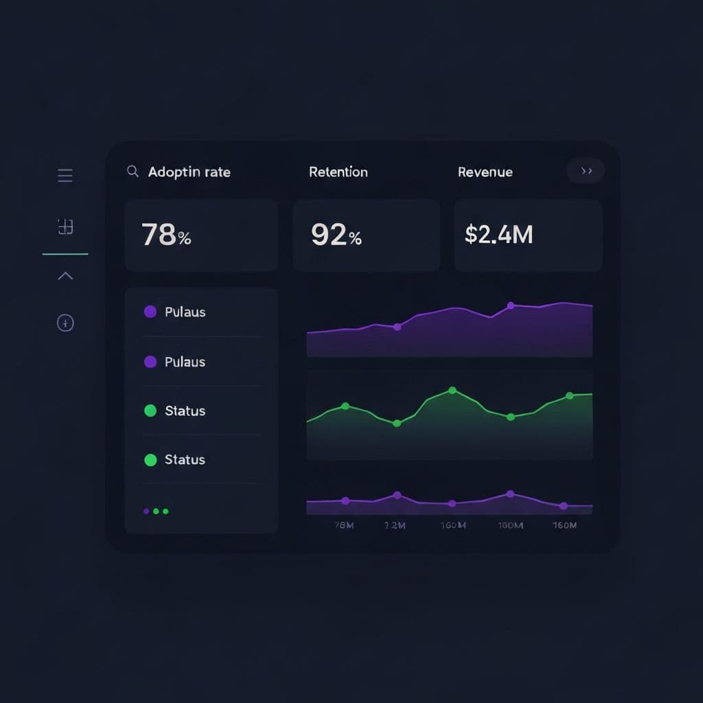 BetLoop analytics dashboard showing revenue, retention, and adoption metrics